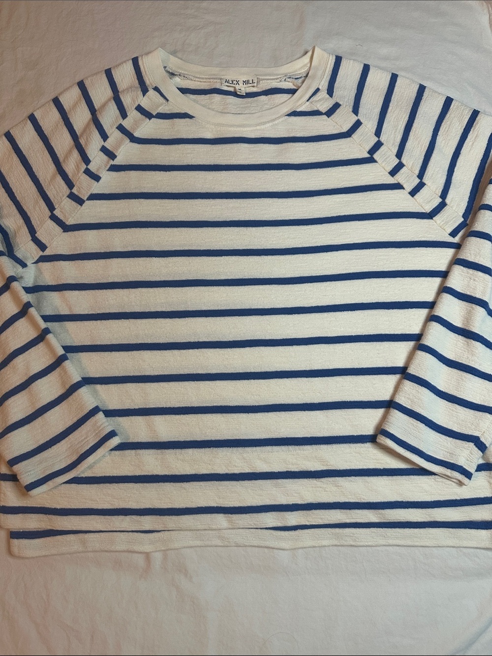 Alex Mill Striped Long-Sleeve Top Size M